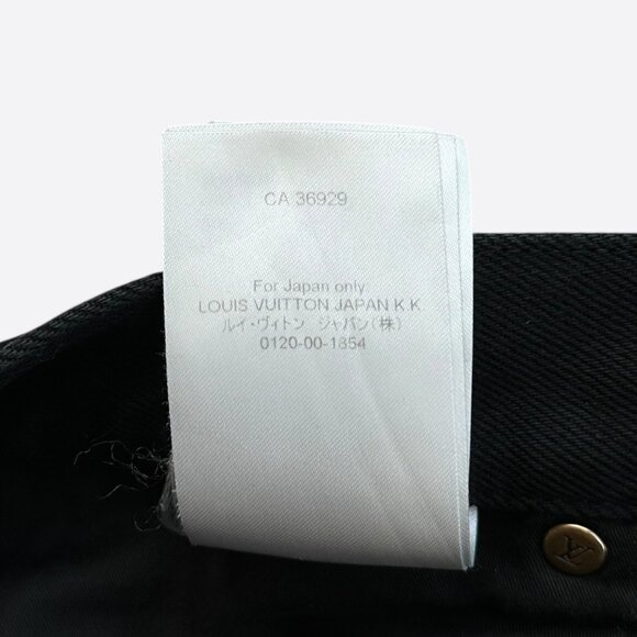 Louis Vuitton Black Monogram Carpenter Pants - Picture 8 of 8